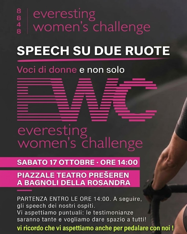 SPEECH SU DUE RUOTE — Everesting Women’s Challenge 8848 🚲✨